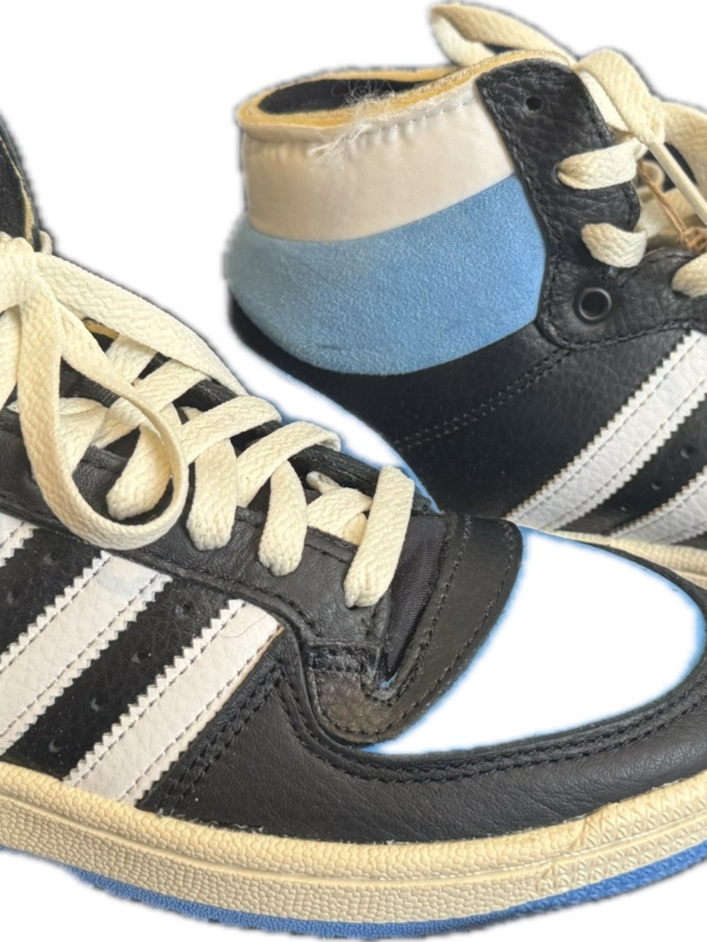 adidas Top Ten High-Tops w/ Cream Laces
